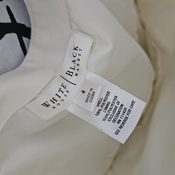 White House Black Market Aztek Boho Strapless Dress Size 4 - Picture 7 of 9